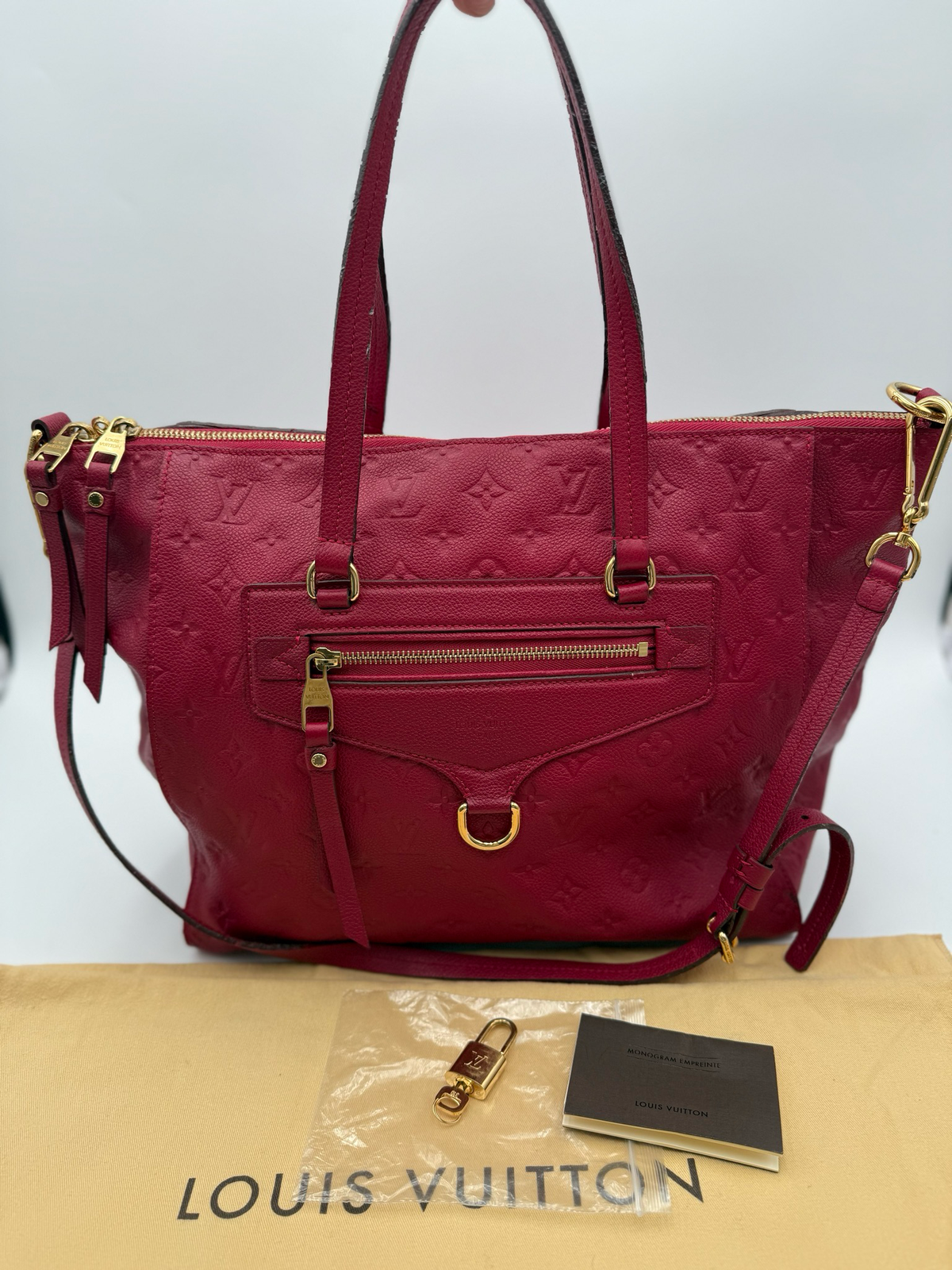 Louis Vuitton Empreinte Monogram PM Handbag Crossbody Messenger