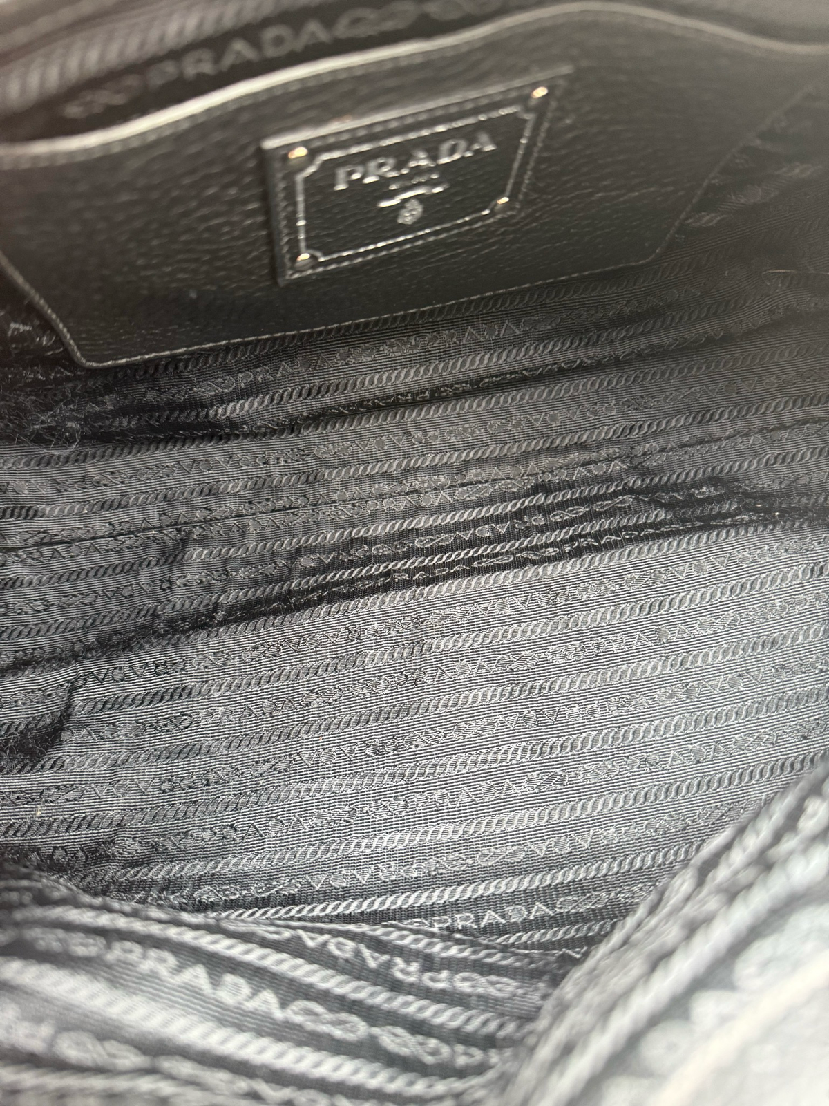 Prada Vitello Phenix Crossbody Messenger