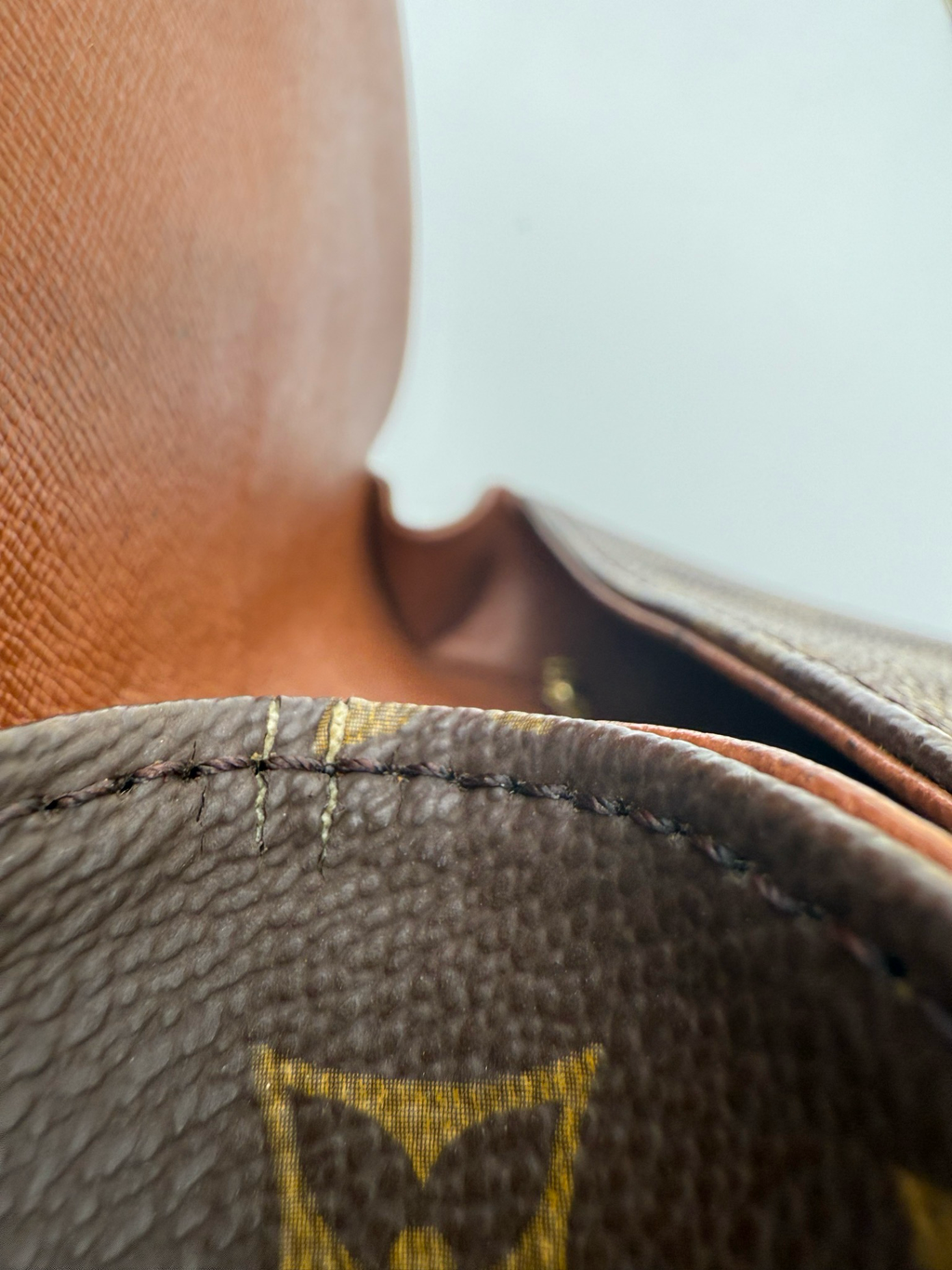Louis Vuitton Monogram Saint Cloud Gm Messenger Crossbody Flap Bag