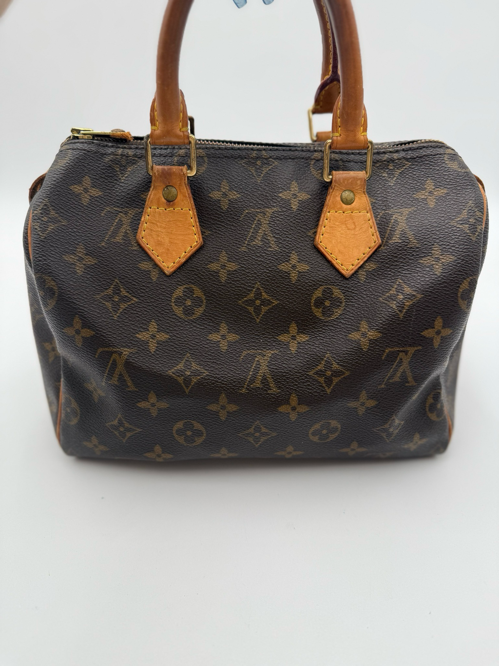 Louis Vuitton Monogram Speedy 25 Satchel Boston