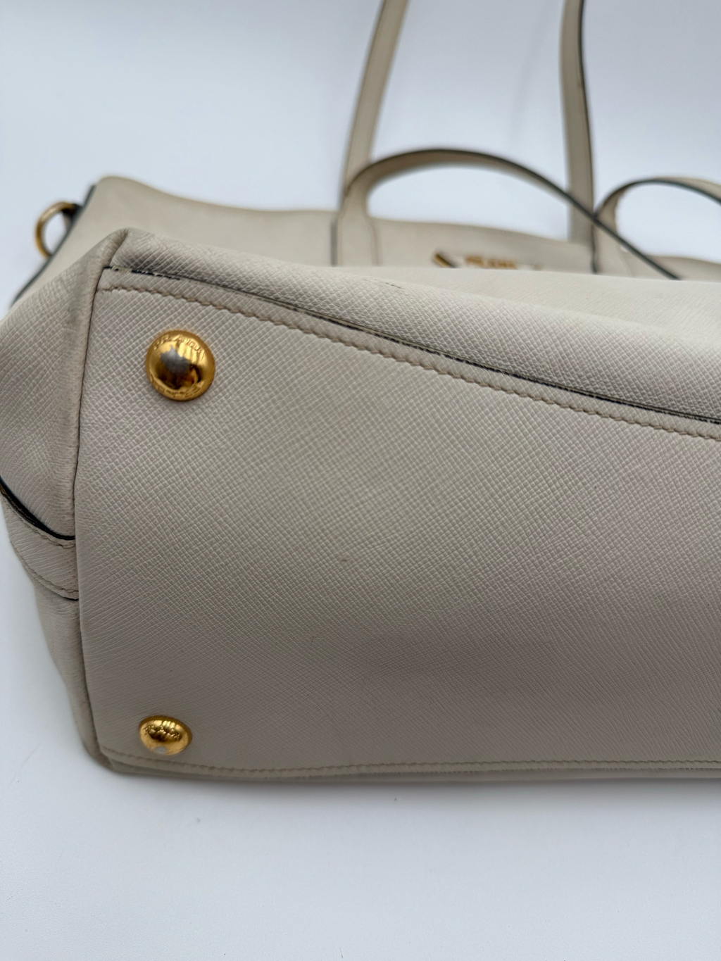 Prada Saffiano Soft Two Way Crossbody