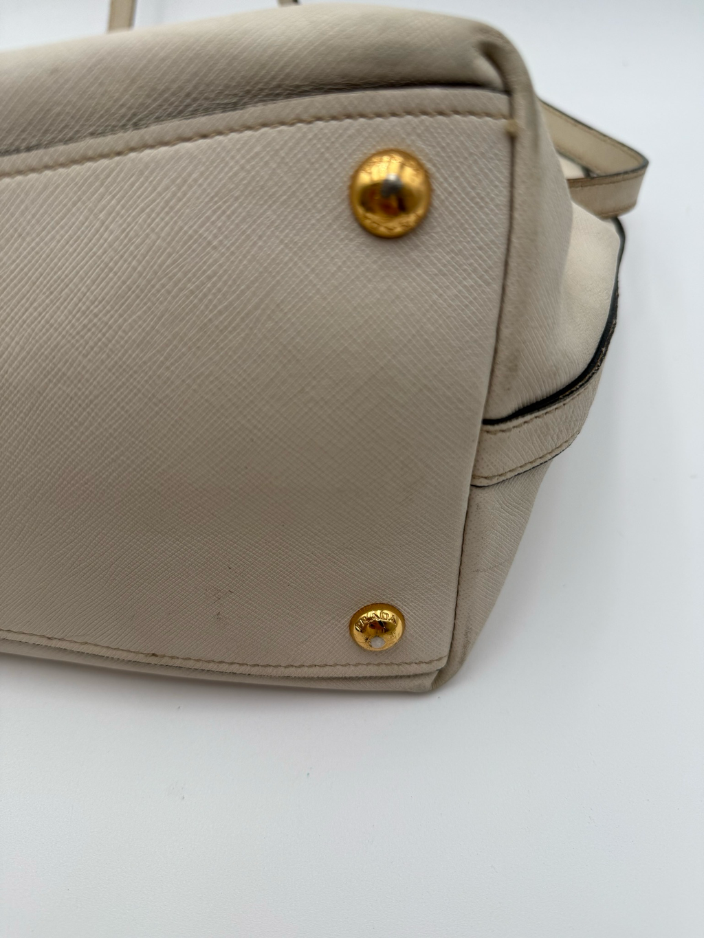 Prada Saffiano Soft Two Way Crossbody