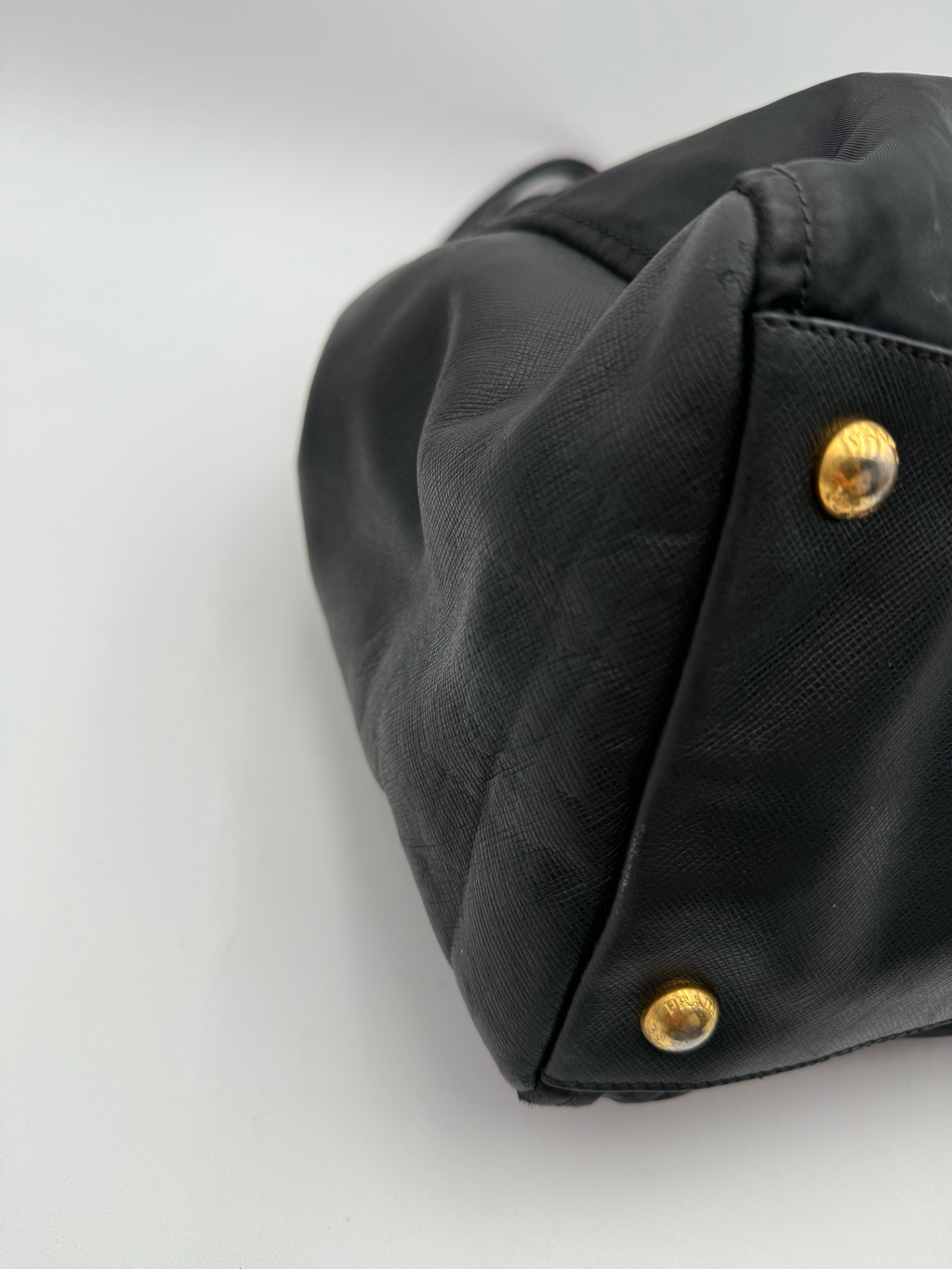 Prada Nylon Tessuto Saffiano Tote Shoulder