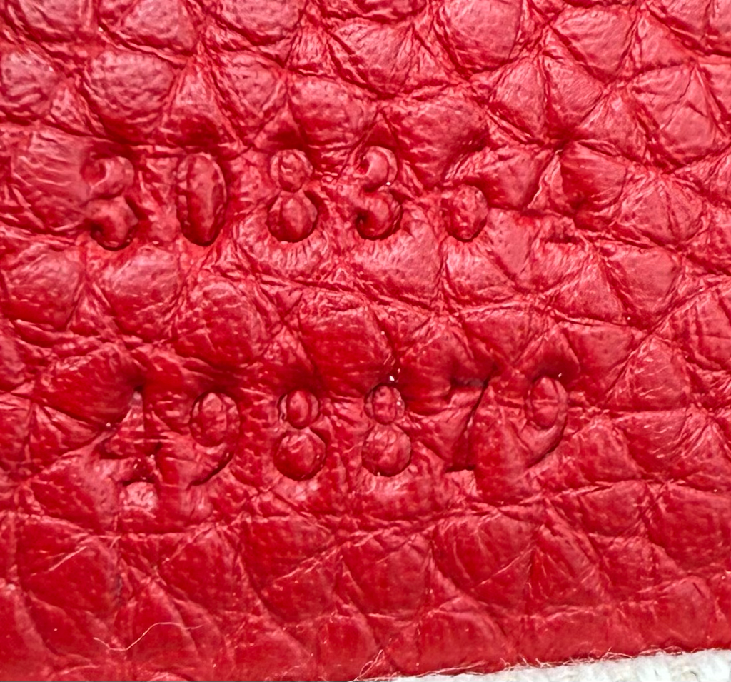 Gucci Pebbled Leather Red Soho Camera Bag
