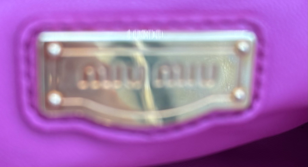 Miu Miu Matelasse Nappa Crossbody Messenger Bag