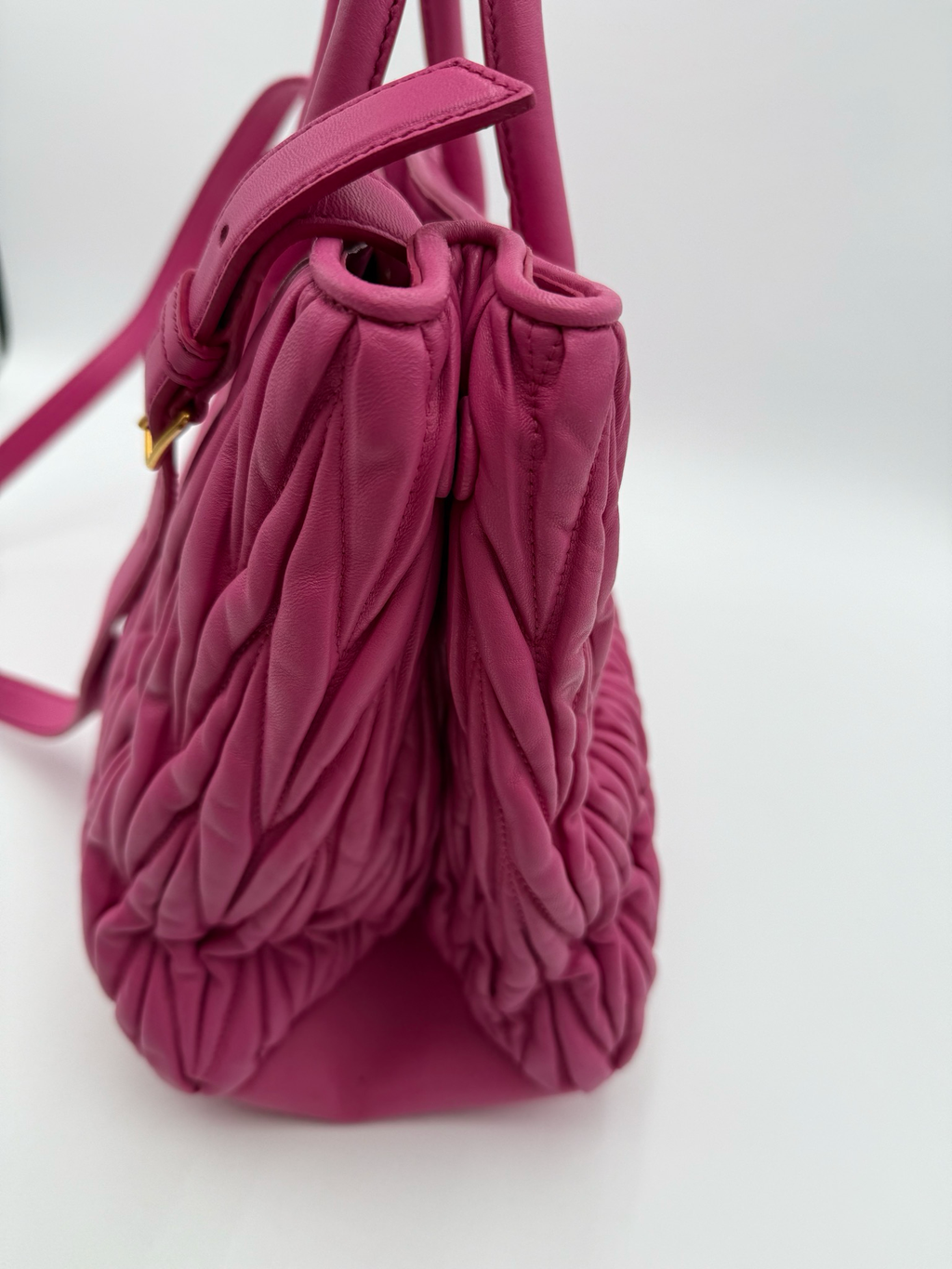 Miu Miu Matelasse Nappa Crossbody Messenger Bag