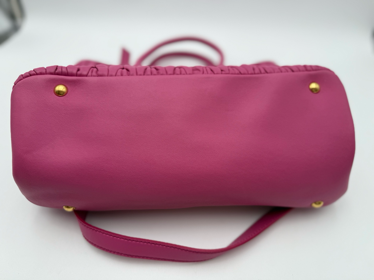 Miu Miu Matelasse Nappa Crossbody Messenger Bag