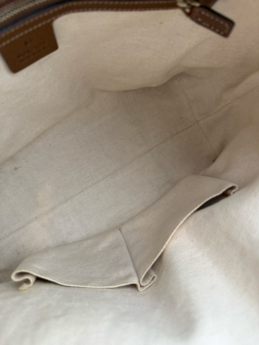 Gucci Canvas Medium Convertible Bree Crossbody Bag