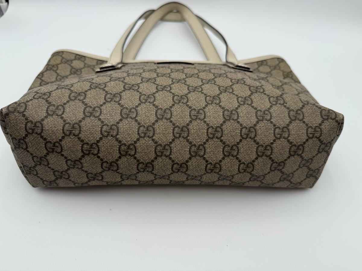 Gucci Supreme Small Tote Zipper Shoulder Bag