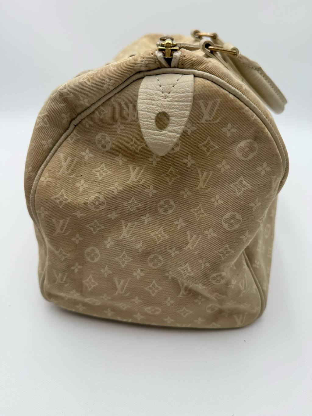 Louis Vuitton Mini Lin Speedy 30 Boston Satchel