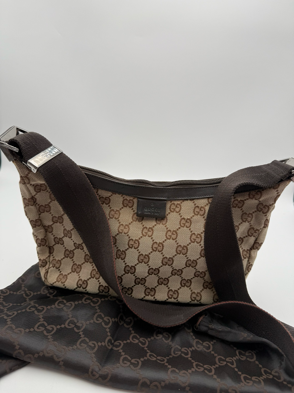 Gucci Sling Monogram Canvas