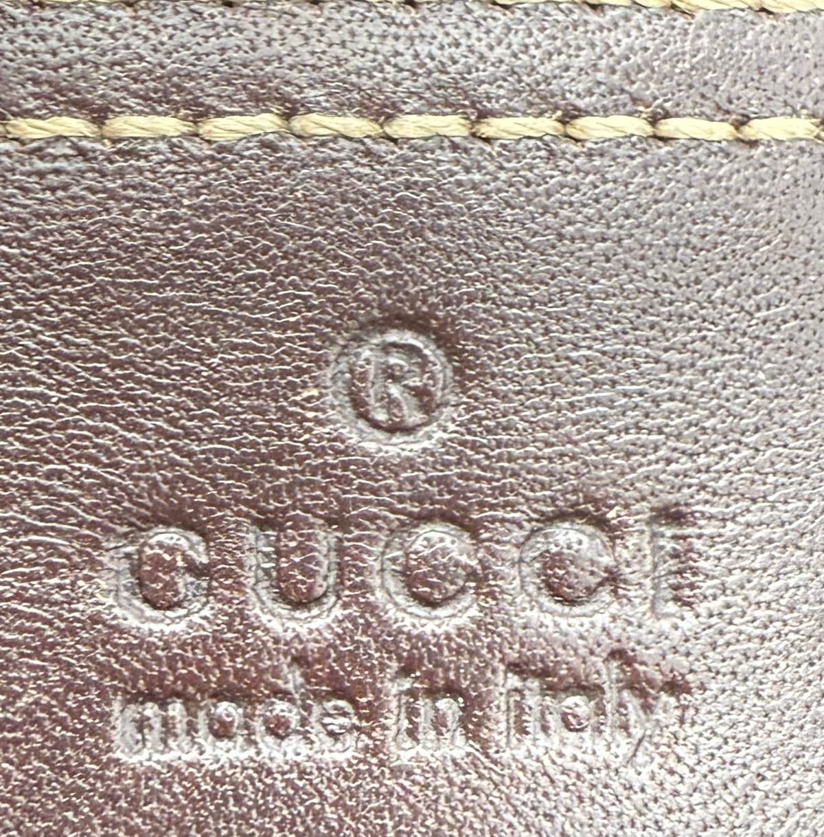 Gucci Supreme Coated Canvas Double Pocket Messenger Crossbody Bag