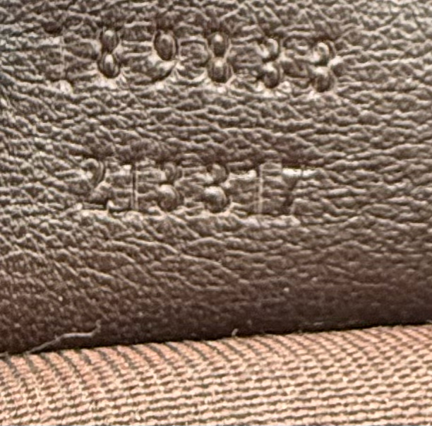 Gucci Monogram Canvas Abbey Tote Shoulder Bag