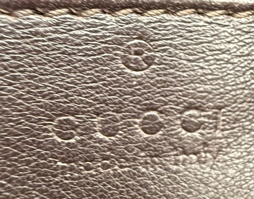 Gucci Monogram Canvas Abbey Tote Shoulder Bag