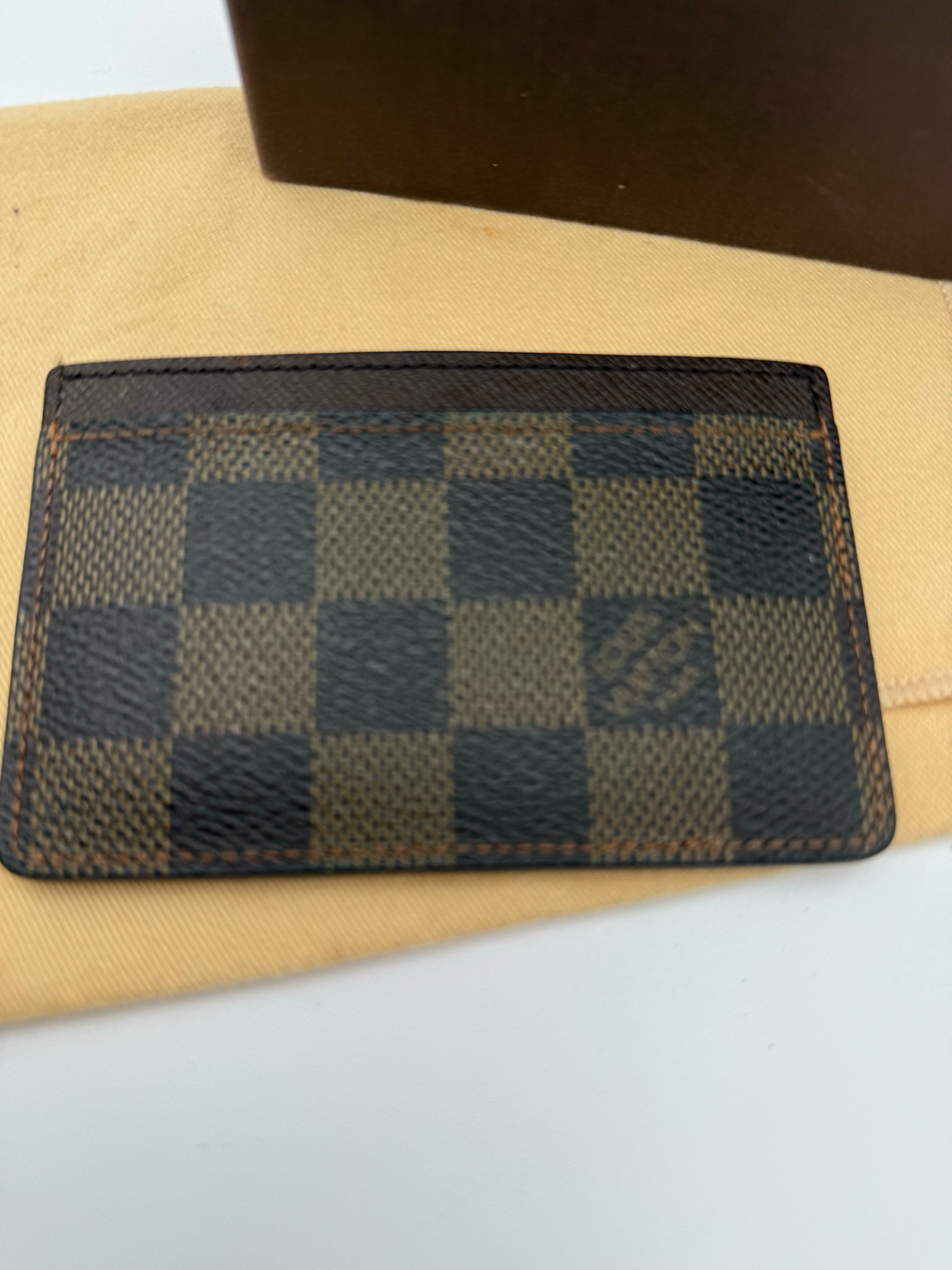 Louis Vuitton Damier Ebene Porte Card Holder
