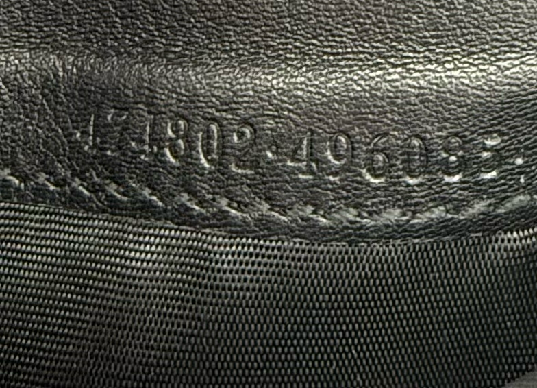 Gucci Marmont Black Matelasse TriFold
