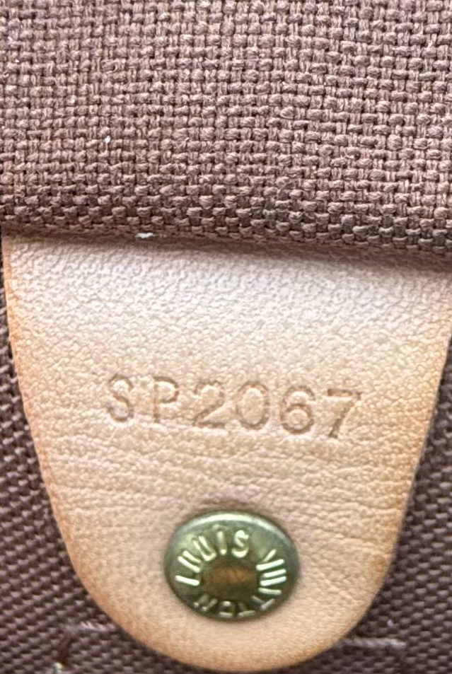 Louis Vuitton Speedy 25 Monogram Satchel Top Handle