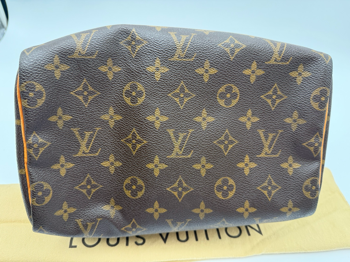 Louis Vuitton Monogram Speedy 25 Boston Satchel Top Handle
