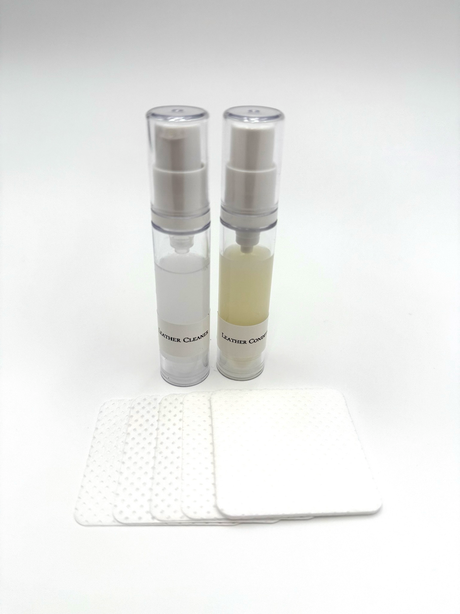 The Add-on Ready to go Leather Cleaner and Conditioner Set