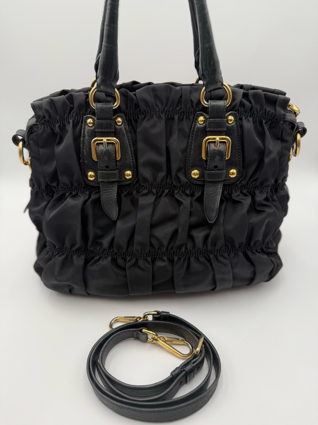 Prada Gaufre Nylon Tessuto