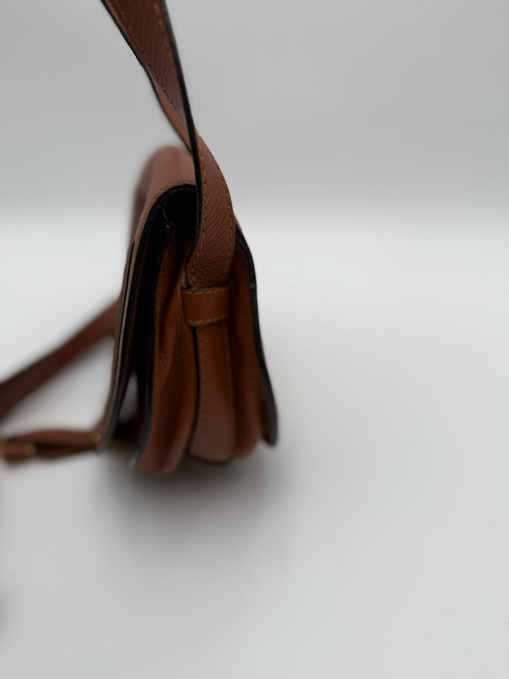 Chloe Marcie Saddle Small Crossbody