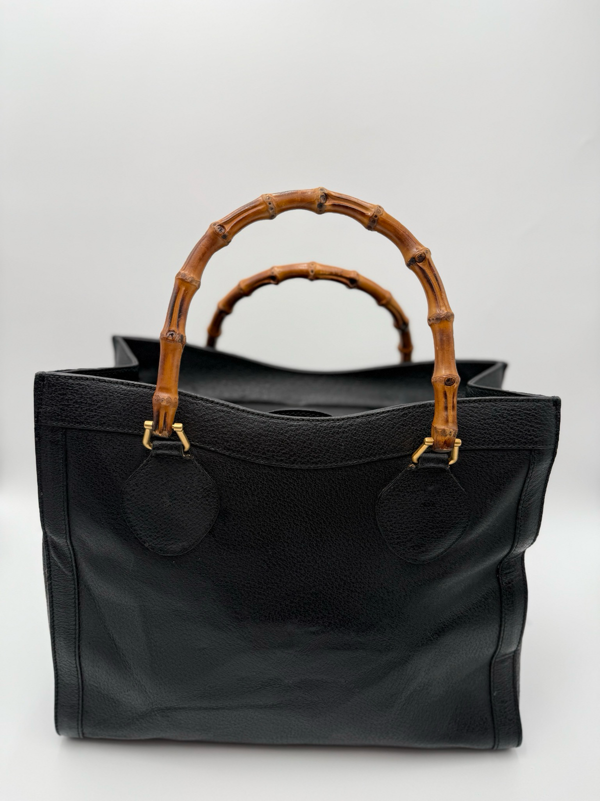 Gucci Diana Leather Bamboo Top Handle Handbag
