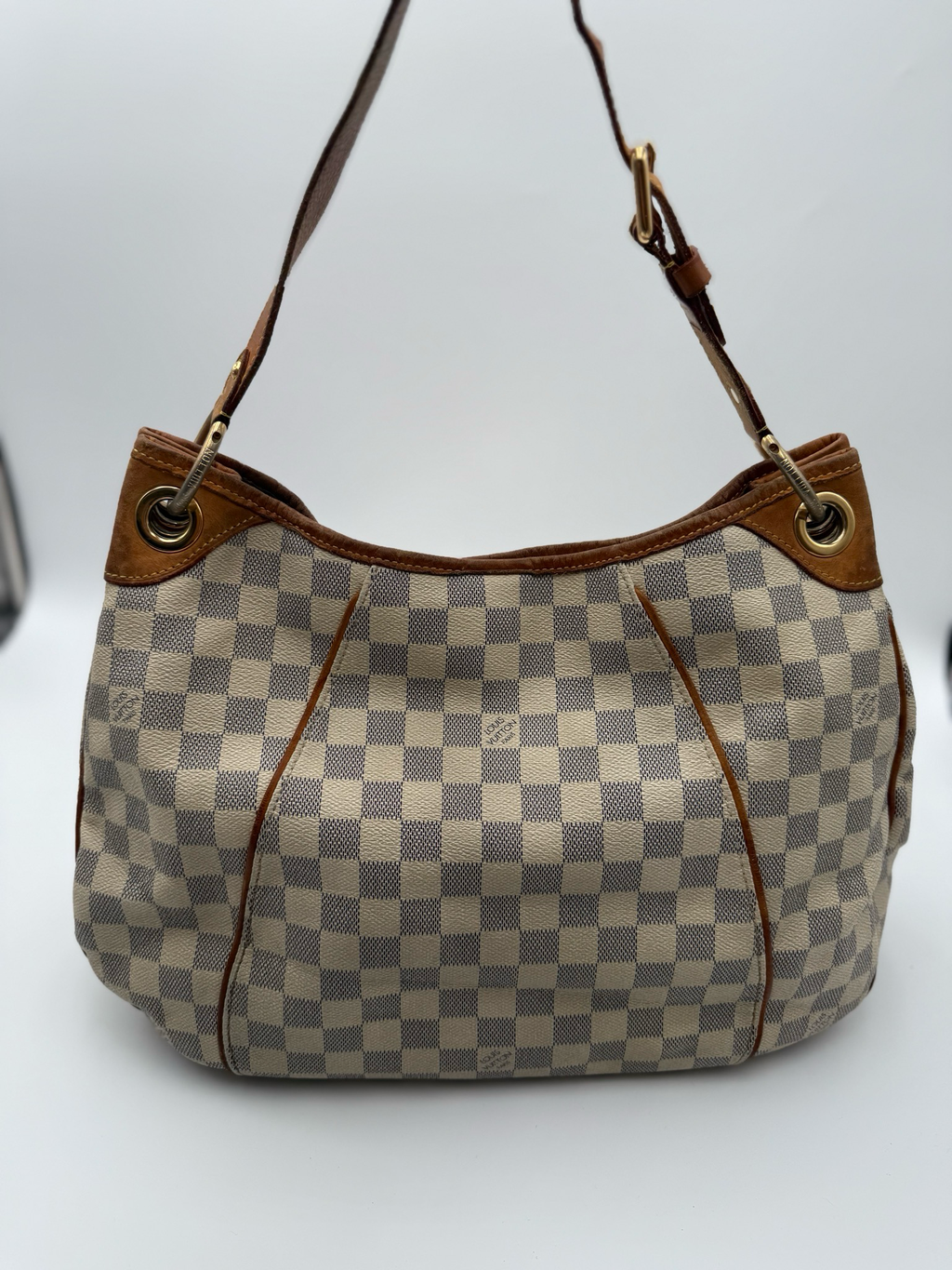 Louis Vuitton Damier Azur Hobo Galliera PM Shoulder Bag