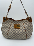 Louis Vuitton Damier Azur Hobo Galliera PM Shoulder Bag