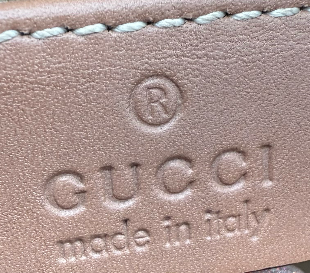 Gucci Sukey Canvas Diamante Zipper Top Handle