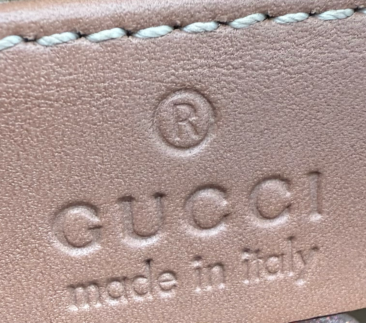 Gucci Sukey Canvas Diamante Zipper Top Handle