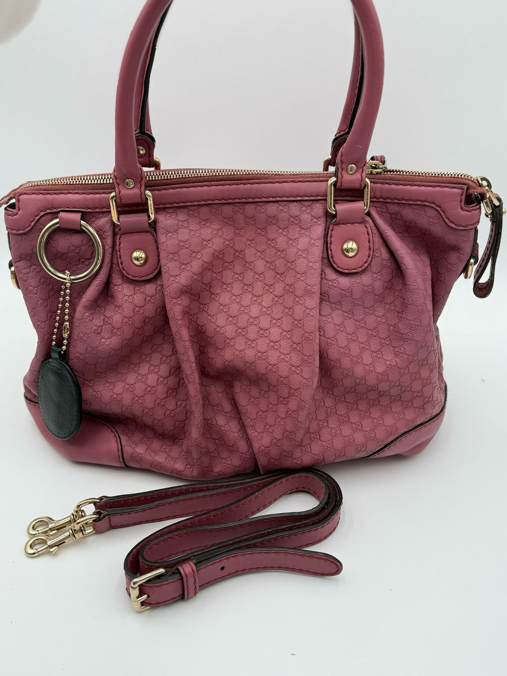 Gucci Sukey Micro Monogram Messenger Crossbody