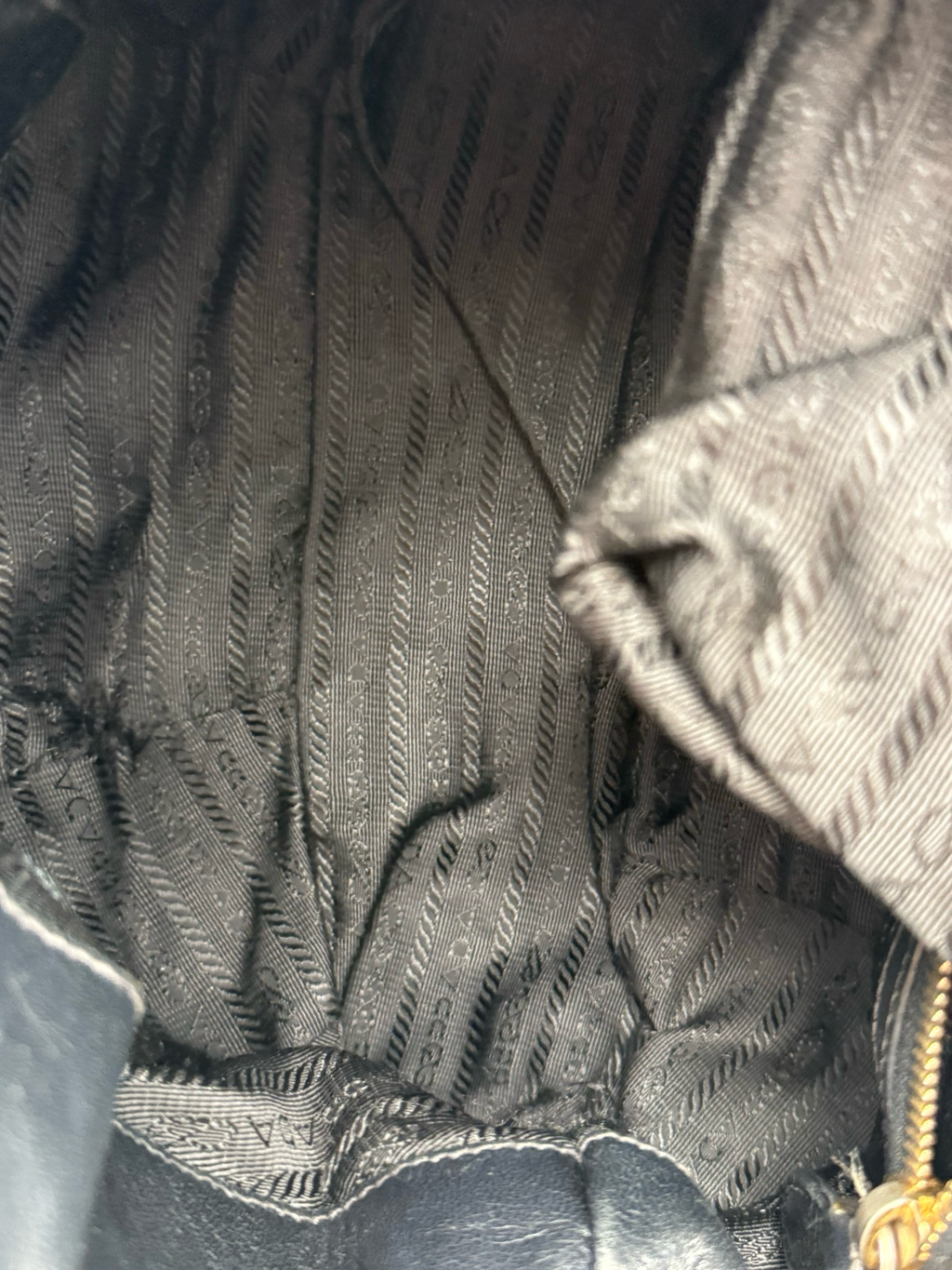 Prada Nylon Tessuto Crossbody Messenger Sling Bag Jacquard