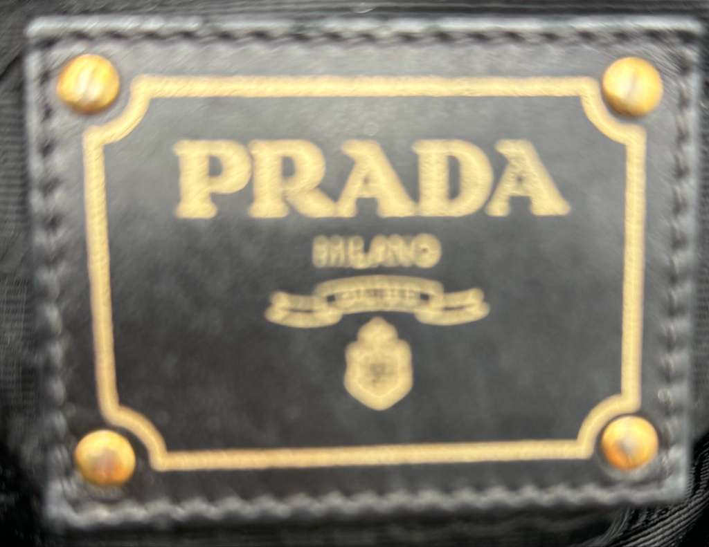 Prada Nylon Tessuto Crossbody Messenger Sling Bag Jacquard