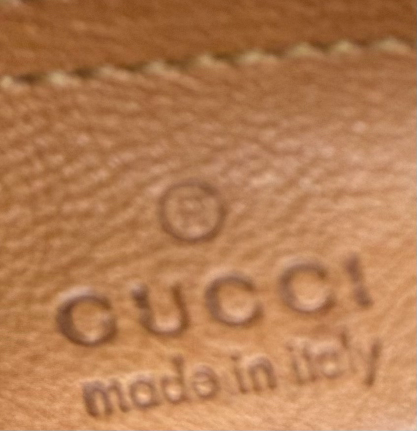 Gucci Leather Marrakeech Crossbody Medium Messenger Sling