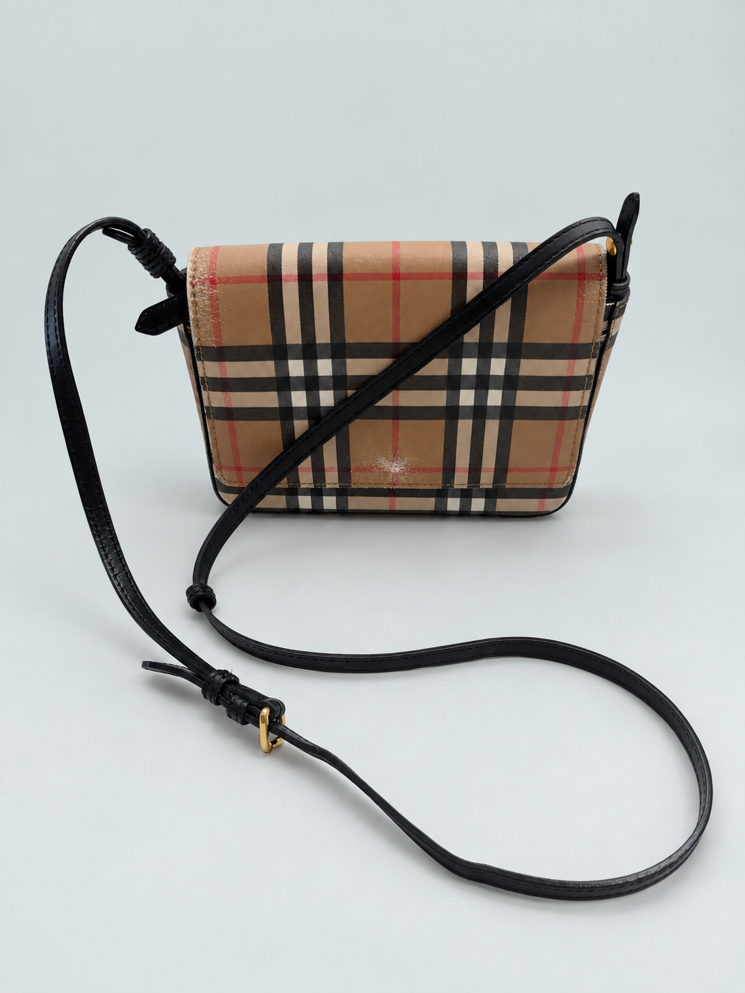 Burberry Hampshire Vintage Flap Crossbody Sling