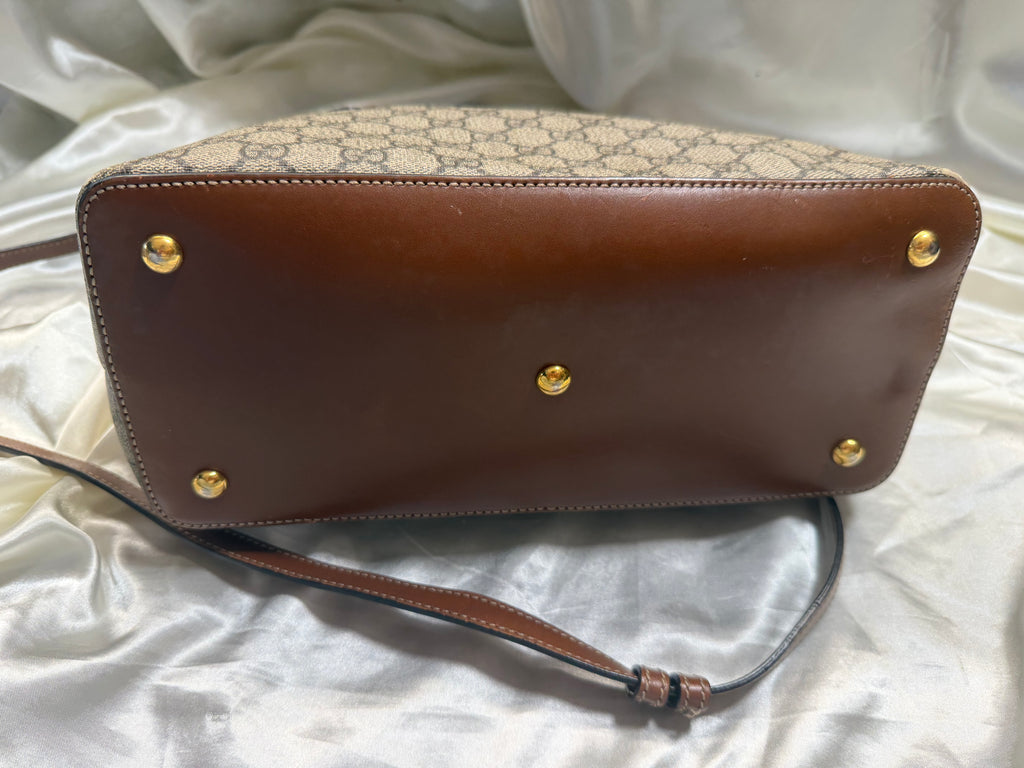 Gucci Supreme Linea Convertible Tote Sling