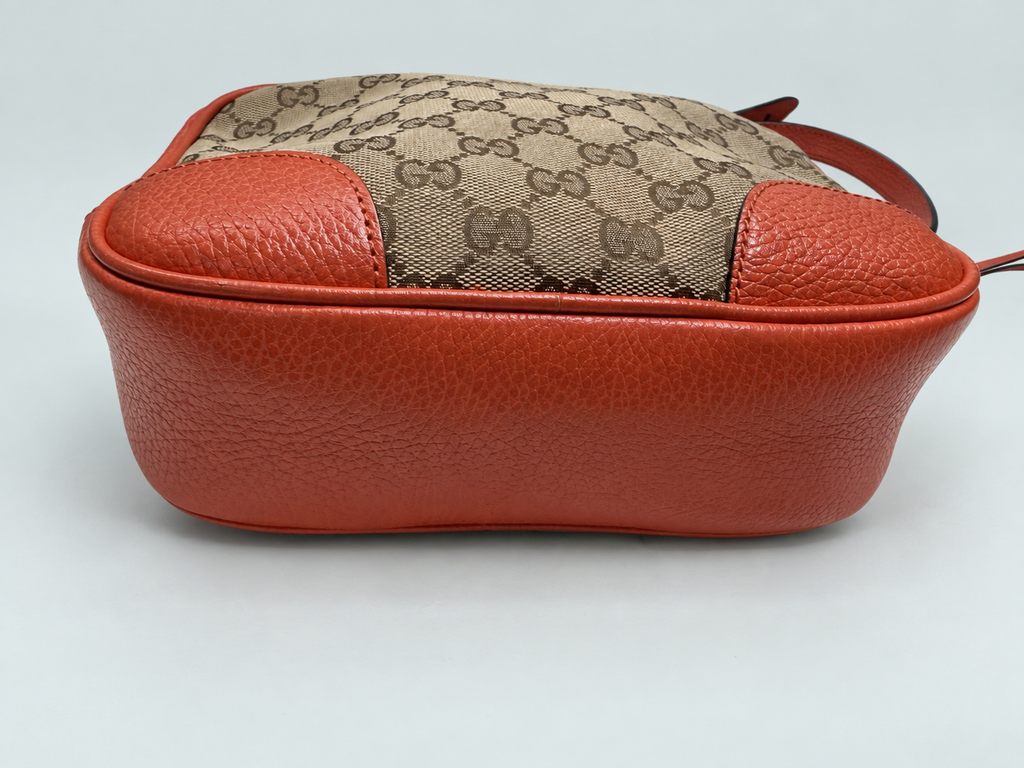 Gucci Monogram Canvas Bree Disco Camera Bag Crossbody bag