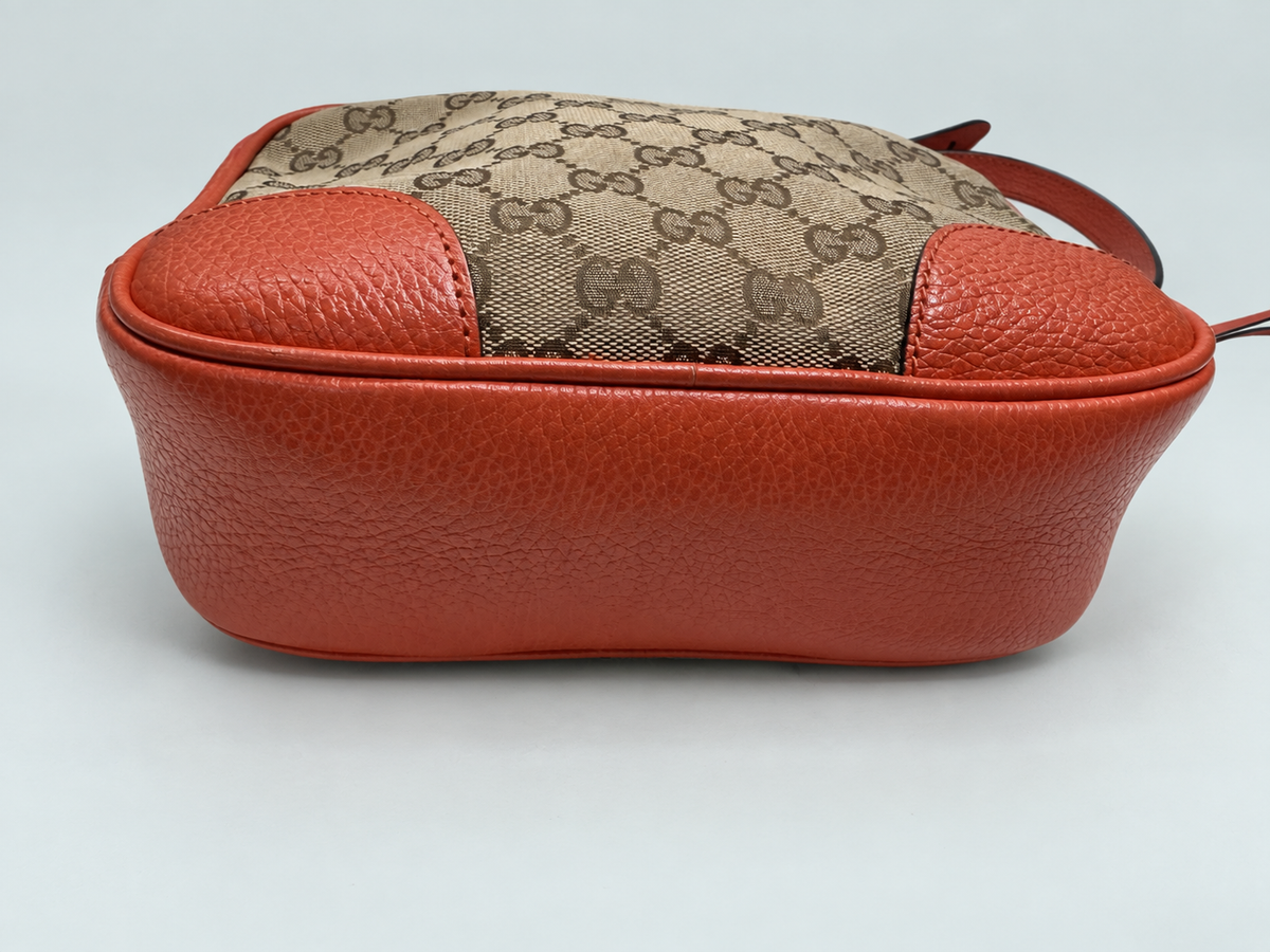 Gucci Monogram Canvas Bree Disco Camera Bag Crossbody bag