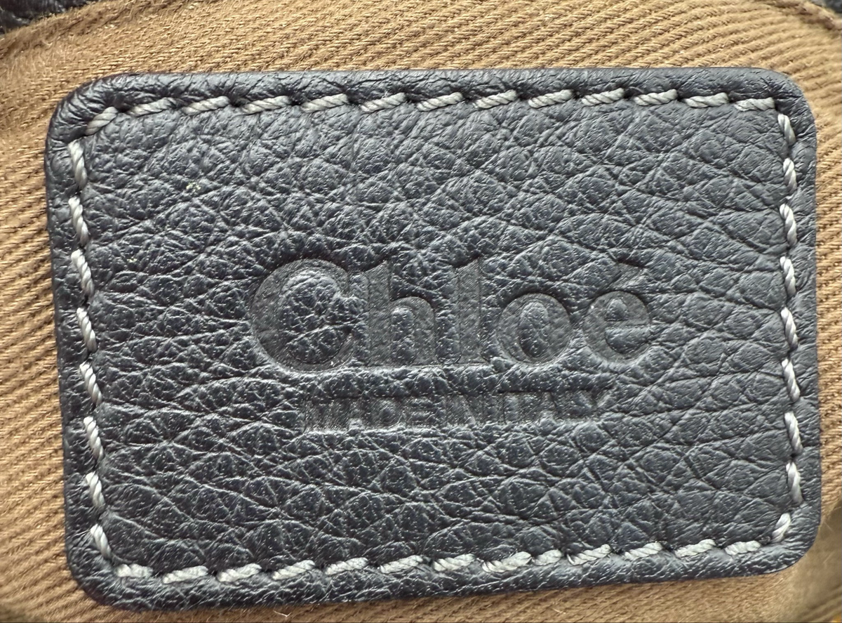 Chloe Marcie Saddle Medium Tote Shoulder Bag