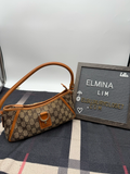 Gucci Abbey Pochette Hobo Shoulder Bag Zipper