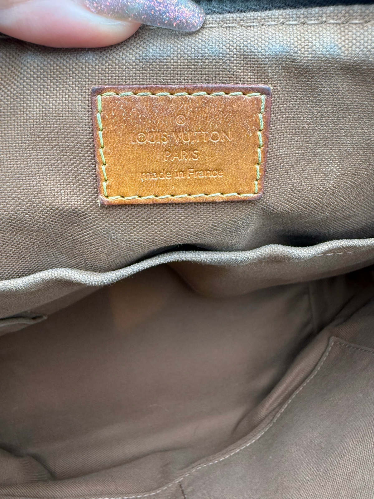 Louis Vuitton Monogram Palermo Pm Sling Crossbody
