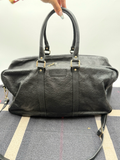 Gucci Micro Monogram Leather Guccissima Travel Duffle Messenger