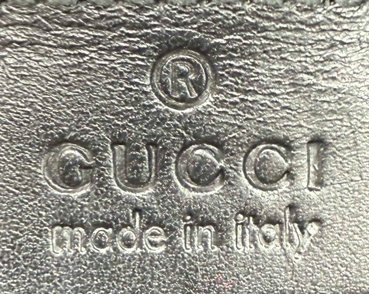 Gucci Monogram Canvas Black Shoulder Long Strap