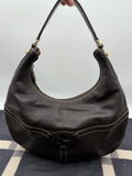 Gucci Reins Hobo Leather Shoulder Interlocking Tote