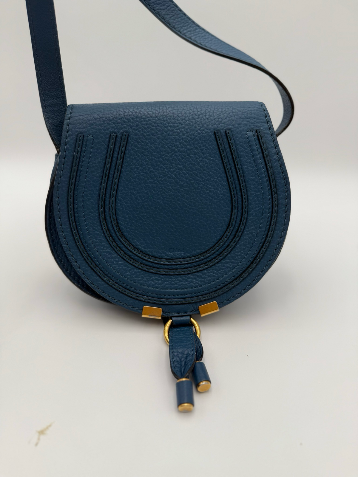 Chloe Marcie Small Saddle Crossbody Messenger