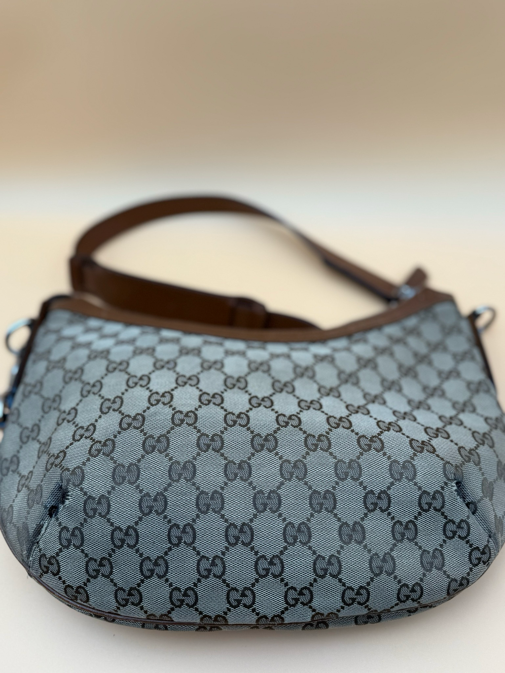 Gucci Web Crossbody Messenger Sling Bag
