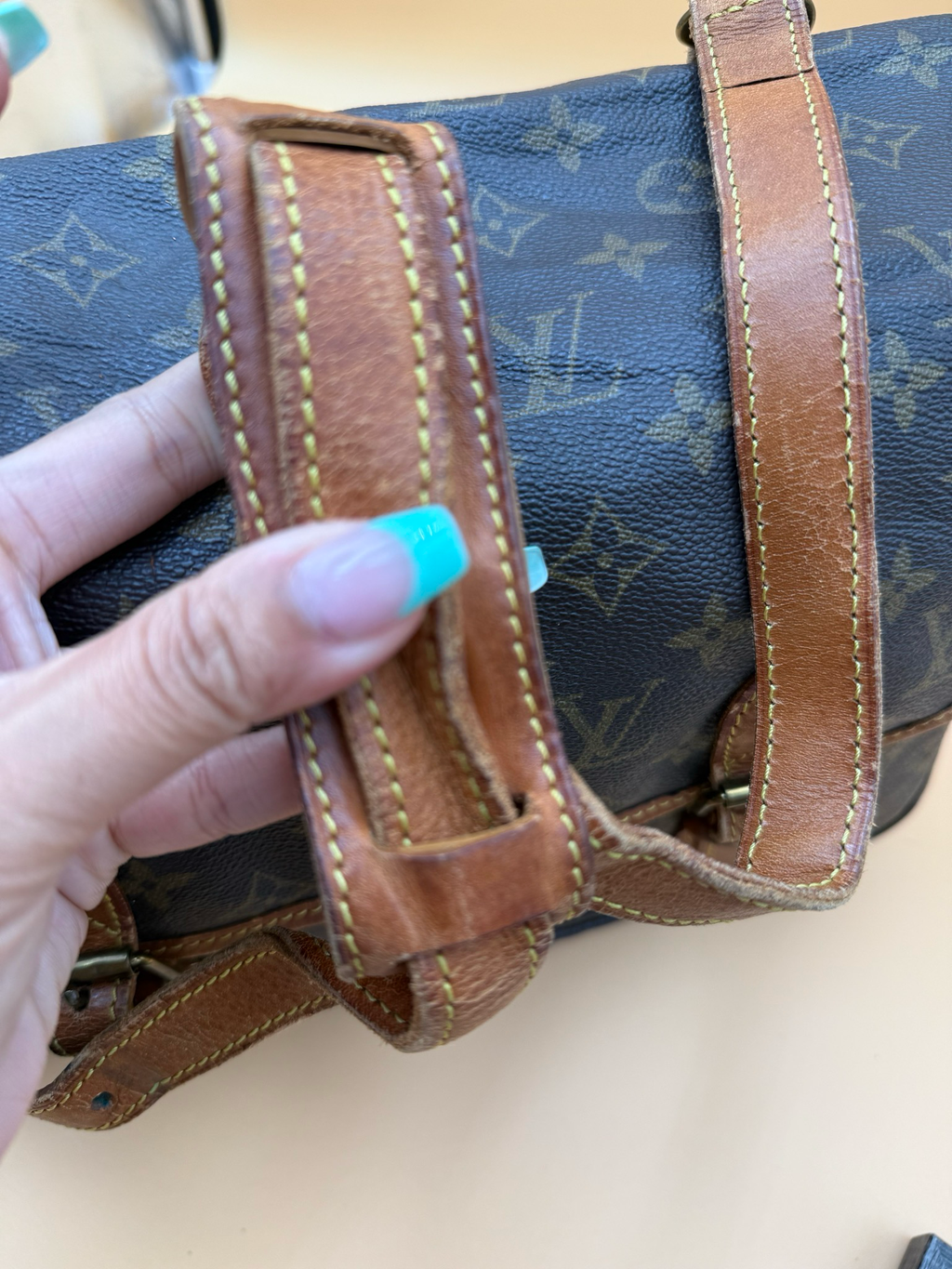 Louis Vuitton Monogram Gibeciere Crossbody Messenger Project Sling