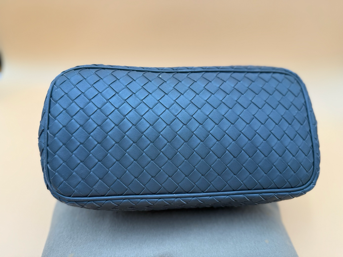 Bottega Venetta Nappa Intrecciato Hobo Shoulder Bag