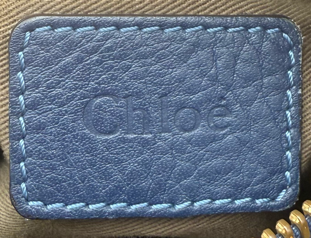 Chloe Marcie Saddle Medium Sling Messenger Tote