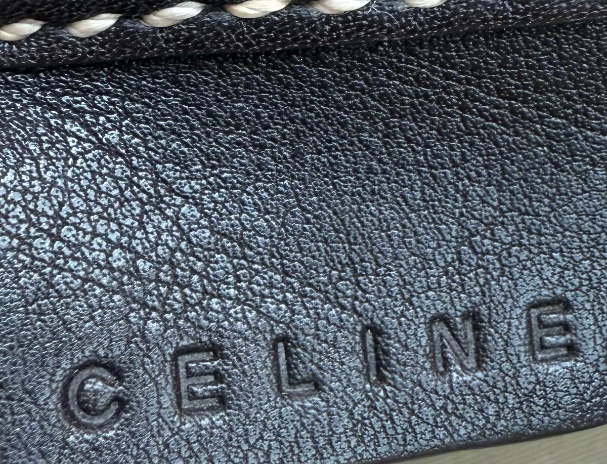 Celine Triomphe Macadam Shoulder Hobo Pochette